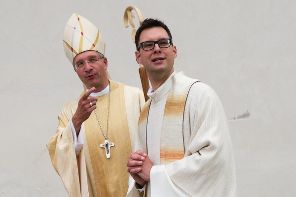 Priesterweihe von Josua Schwab SDB